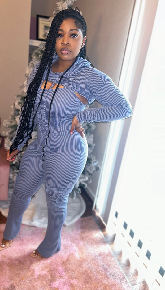 Blue Skies 2 Piece Jumpsuit